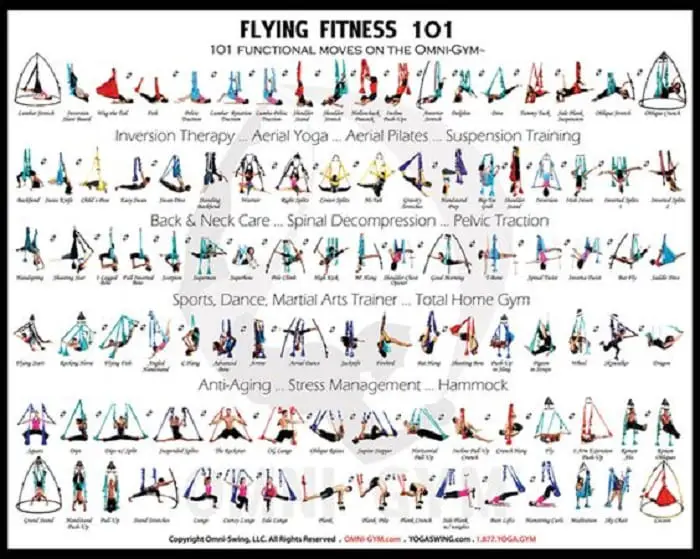 List of 108 sky yoga poses