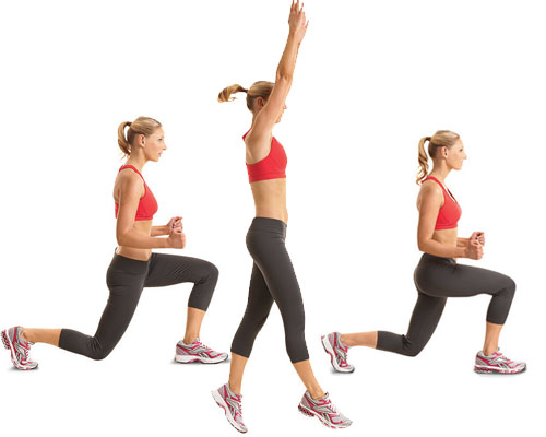 Lunge Split Jumps How To https://get-strong.fit/Fitness