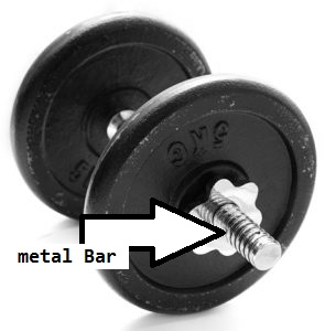 image of what a spinlock dumbbell looks like
